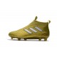 adidas ACE17+ PureControl PRIMEKNIT FG Scarpe - Oro Bianco
