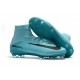 Nike Mercurial Superfly 5 FG Scarpe da Calcio Nuove 2017 - Blu Nero