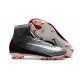Nike Mercurial Superfly 5 FG Scarpe da Calcio Nuove 2017 - Nero Bianco Grigio
