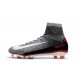 Nike Mercurial Superfly 5 FG Scarpe da Calcio Nuove 2017 - Nero Bianco Grigio