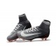 Nike Mercurial Superfly 5 FG Scarpe da Calcio Nuove 2017 - Nero Bianco Grigio