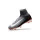 Nike Mercurial Superfly 5 FG Scarpe da Calcio Nuove 2017 - Nero Bianco Grigio