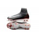 Nike Mercurial Superfly 5 FG Scarpe da Calcio Nuove 2017 - Nero Bianco Grigio