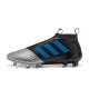 adidas Scarpa ACE 17+ PureControl Laceless FG - Nero Metallico Blu