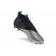 adidas Scarpa ACE 17+ PureControl Laceless FG - Nero Metallico Blu