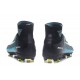 Scarpa Calcio Nuovo Nike Mercurial Superfly V FG ACC Blu Bianco Verde