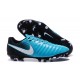 Nike Scarpa da Uomo Tiempo Legend VII FG (Blu Nero)