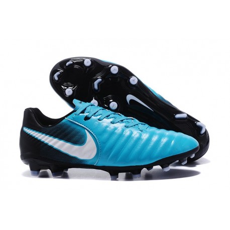 Nike Scarpa da Uomo Tiempo Legend VII FG (Blu Nero)