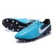 Nike Scarpa da Uomo Tiempo Legend VII FG (Blu Nero)