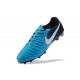 Nike Scarpa da Uomo Tiempo Legend VII FG (Blu Nero)
