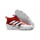adidas Scarpa ACE 17+ PureControl Laceless FG - Rosso Bianco