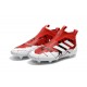 adidas Scarpa ACE 17+ PureControl Laceless FG - Rosso Bianco