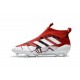 adidas Scarpa ACE 17+ PureControl Laceless FG - Rosso Bianco