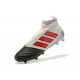 adidas Scarpa ACE 17+ PureControl Laceless FG - Grigio Rosso Nero