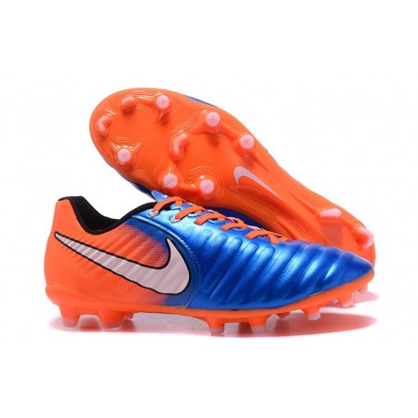 Nike Tiempo Legend 7 FG Scarpa Canguro - Arancio Blu