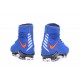 Nike Scarpa Hypervenom Phantom 3 DF FG Uomo (Blu Bianco Rosso)