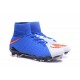 Nike Scarpa Hypervenom Phantom 3 DF FG Uomo (Blu Bianco Rosso)