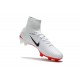 Scarpa Calcio Nuovo Nike Mercurial Superfly V FG ACC Bianco Rouge Noir
