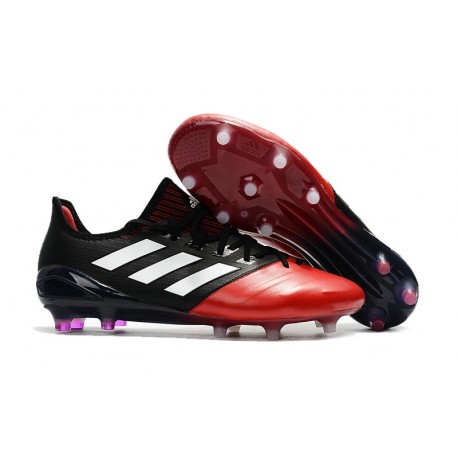 adidas Ace 17.1 FG Scarpa Calcio Nuovo - Nero Rosso Bianco