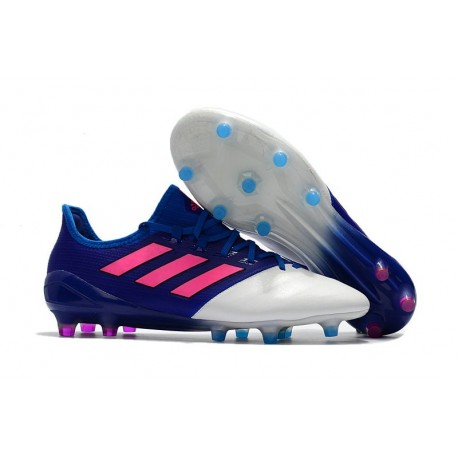 adidas Ace 17.1 FG Scarpa Calcio Nuovo - Blu Rosa Bianco