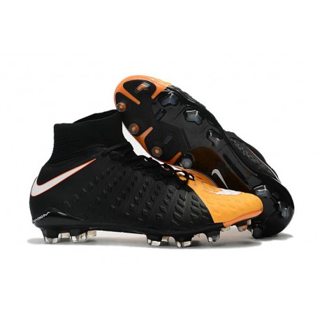 Nike Scarpa Hypervenom Phantom 3 DF FG Uomo (Giallo Nero)