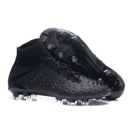 Nike Scarpa Hypervenom Phantom 3 DF FG Uomo (Tutto Nero)