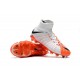 Nike Hypervenom Phantom III DF FG Flyknit Scarpe Calcio - Bianco Arancio