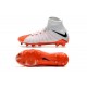 Nike Hypervenom Phantom III DF FG Flyknit Scarpe Calcio - Bianco Arancio