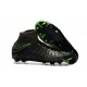 Nike Hypervenom Phantom III DF FG Flyknit Scarpe Calcio - Nero Verde