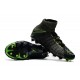 Nike Hypervenom Phantom III DF FG Flyknit Scarpe Calcio - Nero Verde