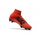 Scarpa Calcio Nuovo Nike Mercurial Superfly V FG ACC Rosso Nero