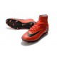 Scarpa Calcio Nuovo Nike Mercurial Superfly V FG ACC Rosso Nero