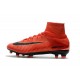 Scarpa Calcio Nuovo Nike Mercurial Superfly V FG ACC Rosso Nero