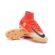 Scarpa Calcio Nuovo Nike Mercurial Superfly V FG ACC Rosso Oro