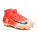 Scarpa Calcio Nuovo Nike Mercurial Superfly V FG ACC Rosso Oro
