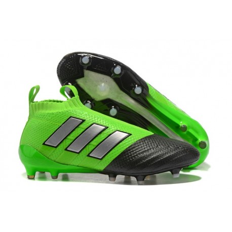 adidas ACE17+ PureControl FG Scarpe Uomo - Verde Nero