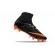 Nike Hypervenom Phantom III DF FG Flyknit Scarpe Calcio - Nero Arancio