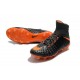 Nike Hypervenom Phantom III DF FG Flyknit Scarpe Calcio - Nero Arancio