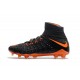 Nike Hypervenom Phantom III DF FG Flyknit Scarpe Calcio - Nero Arancio