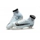 Scarpa Calcio Nuovo Nike Mercurial Superfly V CR7 FG ACC Bianco Nero