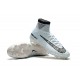 Scarpa Calcio Nuovo Nike Mercurial Superfly V CR7 FG ACC Bianco Nero