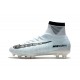 Scarpa Calcio Nuovo Nike Mercurial Superfly V CR7 FG ACC Bianco Nero