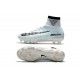 Scarpa Calcio Nuovo Nike Mercurial Superfly V CR7 FG ACC Bianco Nero