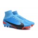 Nike Scarpe da Calcio Mercurial Superfly 5 FG Uomo - Blu Nero Rosso