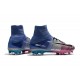 Nike Scarpe da Calcio Mercurial Superfly 5 FG Uomo - Blu Rosa Nero