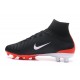 Nike Scarpe da Calcio Mercurial Superfly 5 FG Uomo - Nero Bianco Rosso