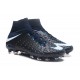 Nike Hypervenom Phantom III DF FG Flyknit Scarpe Calcio - Nero Bianco