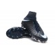 Nike Hypervenom Phantom III DF FG Flyknit Scarpe Calcio - Nero Bianco