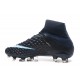 Nike Hypervenom Phantom III DF FG Flyknit Scarpe Calcio - Nero Bianco