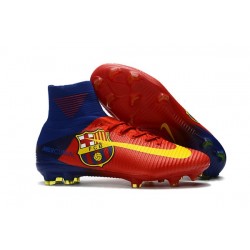 Nike Scarpe da Calcio Mercurial Superfly 5 FG Barcelona - Rosso Blu